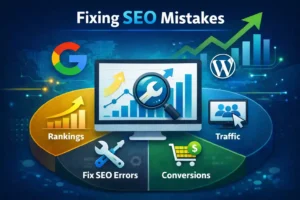 Learn how to identify and fix common SEO mistakes in 2026 to improve your website’s rankings,