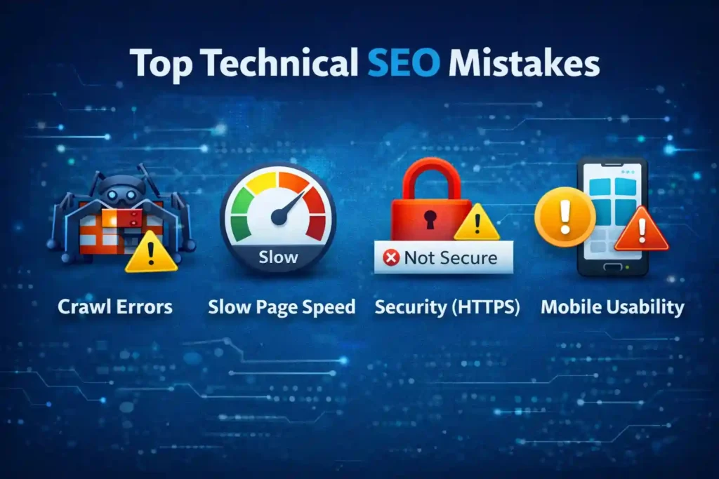 Top Technical SEO Mistakes